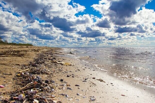 Meeresabfall Kunststoff