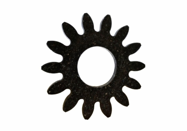 Plastic milled parts gear wheel