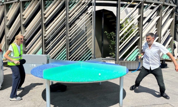 Table de ping-pong plastique